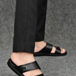Men’s Leather Slippers – Luxury Comfort, Everyday Style