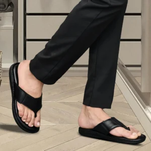 Men’s Leather Slippers – Luxury Comfort, Everyday Style