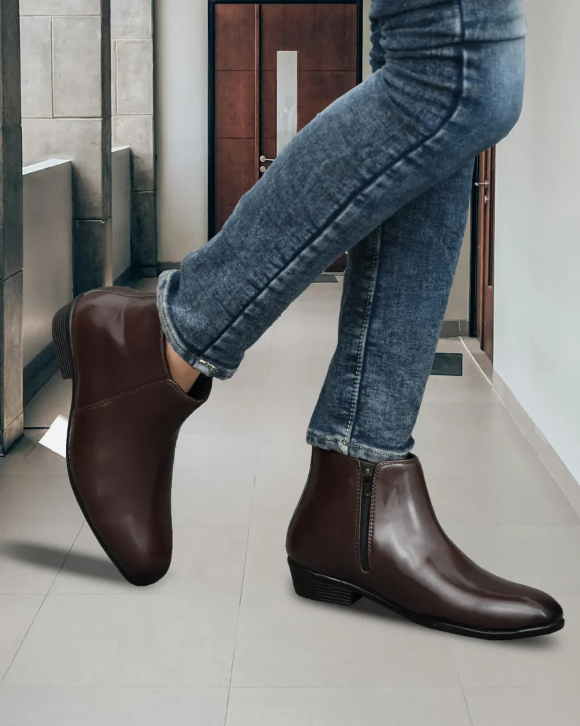 Brown Chelsea Boots That Define Your Edge